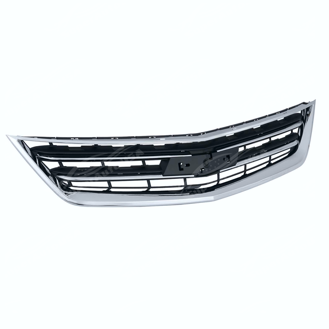 2014-2020 Chevrolet Impala upper front bumper grille with chrome trim