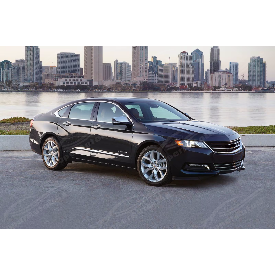 2014-2020 Chevrolet Impala 1-piece chrome trim upper front bumper grille