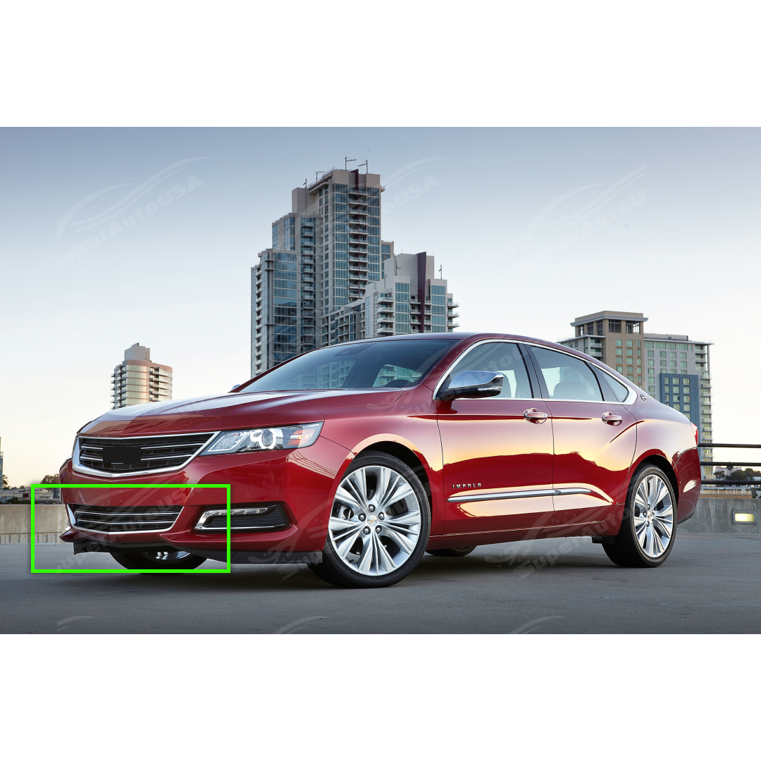 Chevrolet Impala 2014-2020 chrome trim lower front grille 1-piece bumper grill