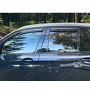 Fit 2023-NOW bZ4X In-Channel Vent Window Visors Rain Sun Wind Guards Shade Deflectors-4