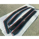 Fit 2023-NOW bZ4X In-Channel Vent Window Visors Rain Sun Wind Guards Shade Deflectors-6