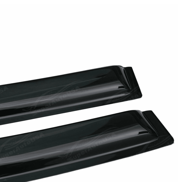 Fits 2022-2024 Toyota Tundra 3D Mugen Style Window Vent Visor Rain Guards Deflectors