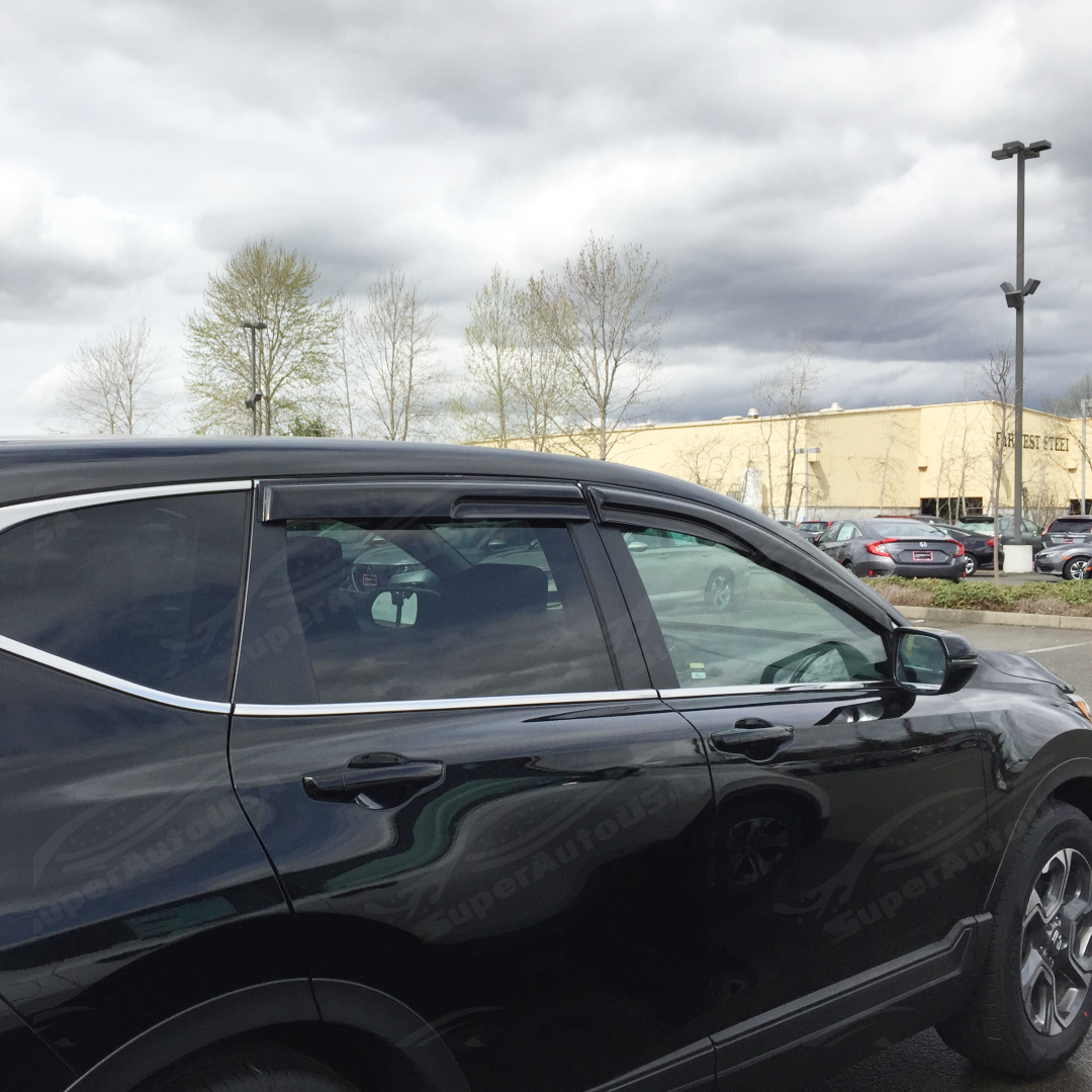 Fits 2023-2025 Lexus RX350 550h 3D Mugen Style Window Visor Rain Vent Deflectors