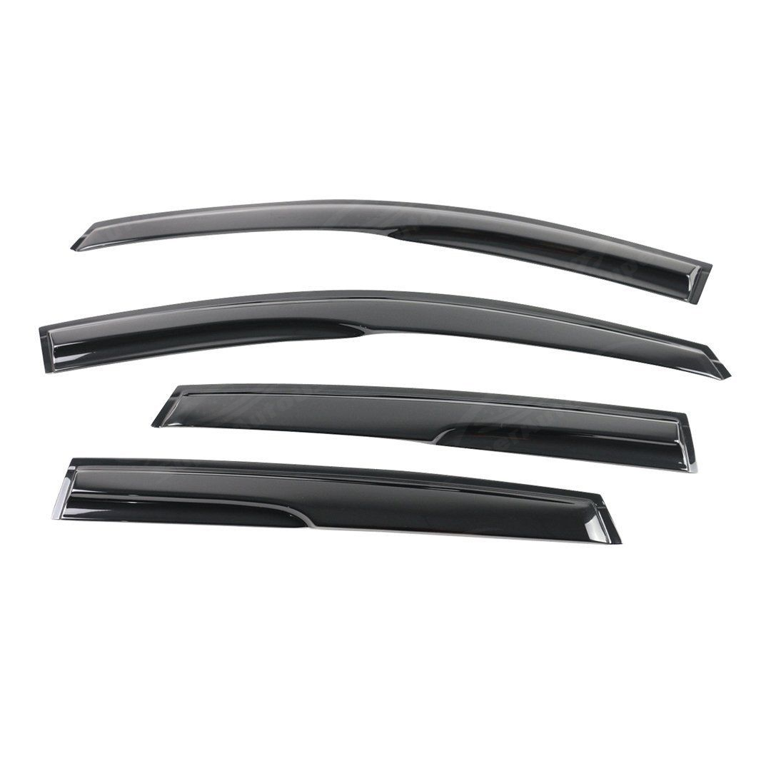 Fits 2009-2014 Acura TSX 3D Mugen Style Window Visors & Rear Roof Spoiler