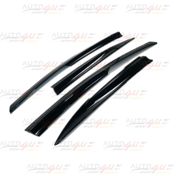 Deflectores de lluvia para visera de ventana estilo Mugen para Honda Civic 2022-23 Hatchback 