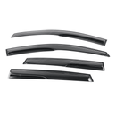 Fits 2014-2018 Mazda3 3D Mugen Style Window Visors & Rear Roof Spoiler-3