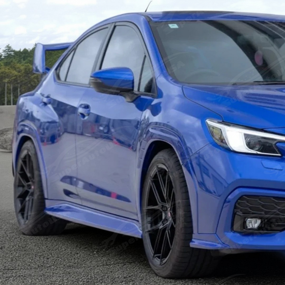 Add bold style to your WRX with K7X WR Blue Pearl flares

