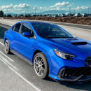 Transformative K7X WR Blue Pearl flares for Subaru WRX

