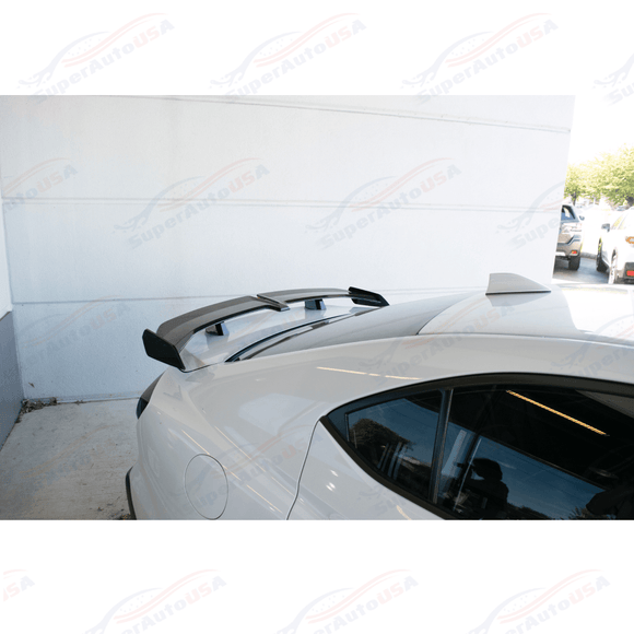 Alerón trasero para maletero de Subaru WRX STI 2020 en adelante, estilo JDM GT VIP, color negro brillante 