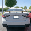 For Subaru Legacy 2020-Up JDM GT VIP Style Glossy Black with Yellow Trim Rear Trunk Spoiler Wing-7