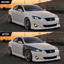 2014-2020 Lexus IS200t / IS250 / IS300 / IS350 - RCF-Style Vented Carbon Fiber Fenders-6
