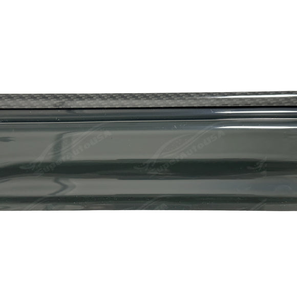 High-Quality Carbon Fiber Print Trim Window Visors for 2022 Nissan Altima by SuperAutoUSA