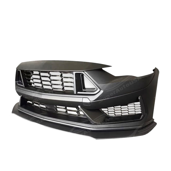 High-Quality Dark Horse Rear Bumper Cover Diffuser Kit for Ford Mustang 2025.

