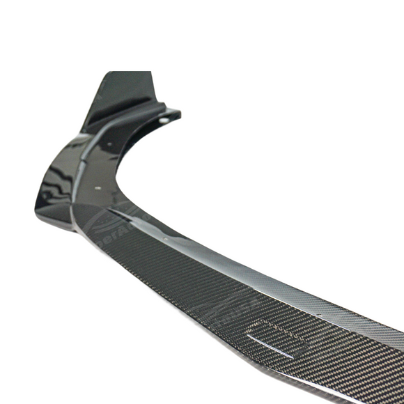 SuperAutoUSA high-performance front bumper carbon fiber lip for 2024 Subaru BRZ tS