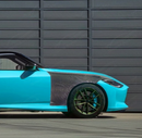 SuperAutoUSA precision-fit front carbon fiber fenders panel for Nissan Z 2022+.
