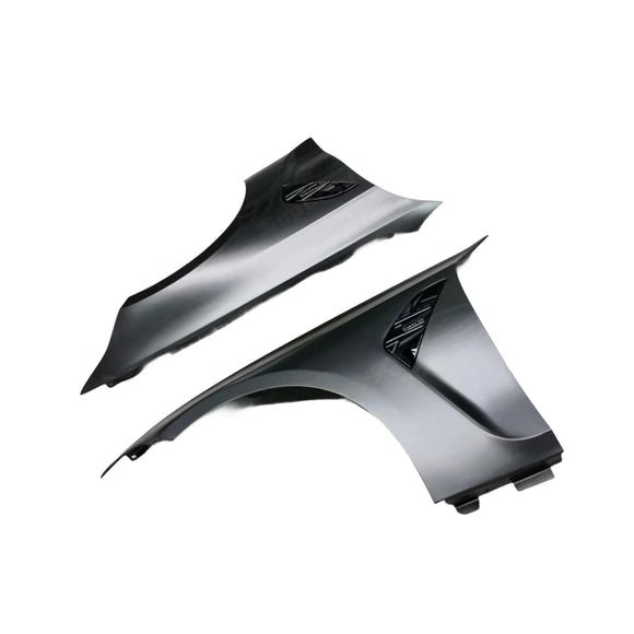 Wide-body front fenders for 2021 BMW G20 M3-style by SuperAutoUSA