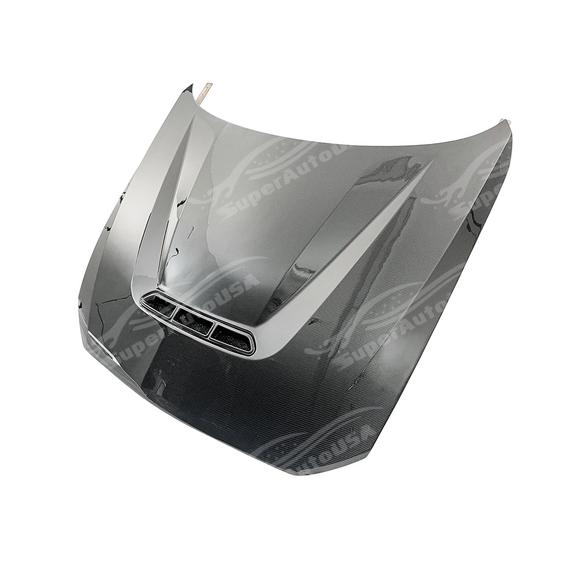 2014-2020 BMW M3 F80 / M4 F82 - GTS / CS Style Carbon Fiber Vented Hood