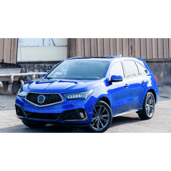 Fits 2017-2020 Acura MDX Chrome Trim Front Bumper Upper Grill/Grille Assembly