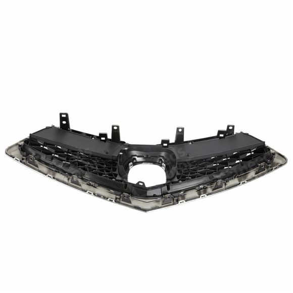 Fits 2017-2020 Acura MDX Chrome Trim Front Bumper Upper Grill/Grille Assembly