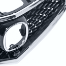 Fits 2017-2020 Acura MDX Chrome Trim Front Bumper Upper Grill/Grille Assembly-3