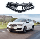 Fits 2017-2020 Acura MDX Chrome Trim Front Bumper Upper Grill/Grille Assembly-1