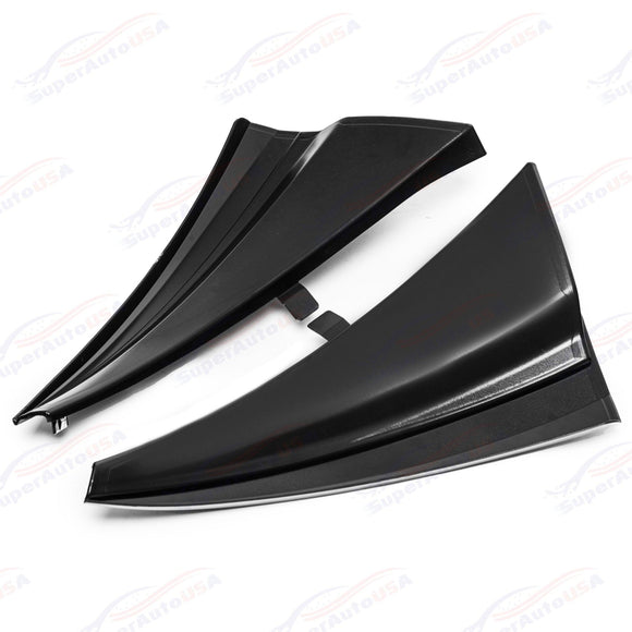 Fits 2014-up Chevrolet Corvette C7 Extended Front Splash Guards