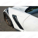 Fits 2014-up Chevrolet Corvette C7 Extended Front Splash Guards-7
