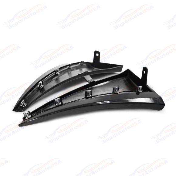 Fits 2014-up Chevrolet Corvette C7 Extended Front Splash Guards