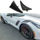 Fits 2014-up Chevrolet Corvette C7 Extended Front Splash Guards-1