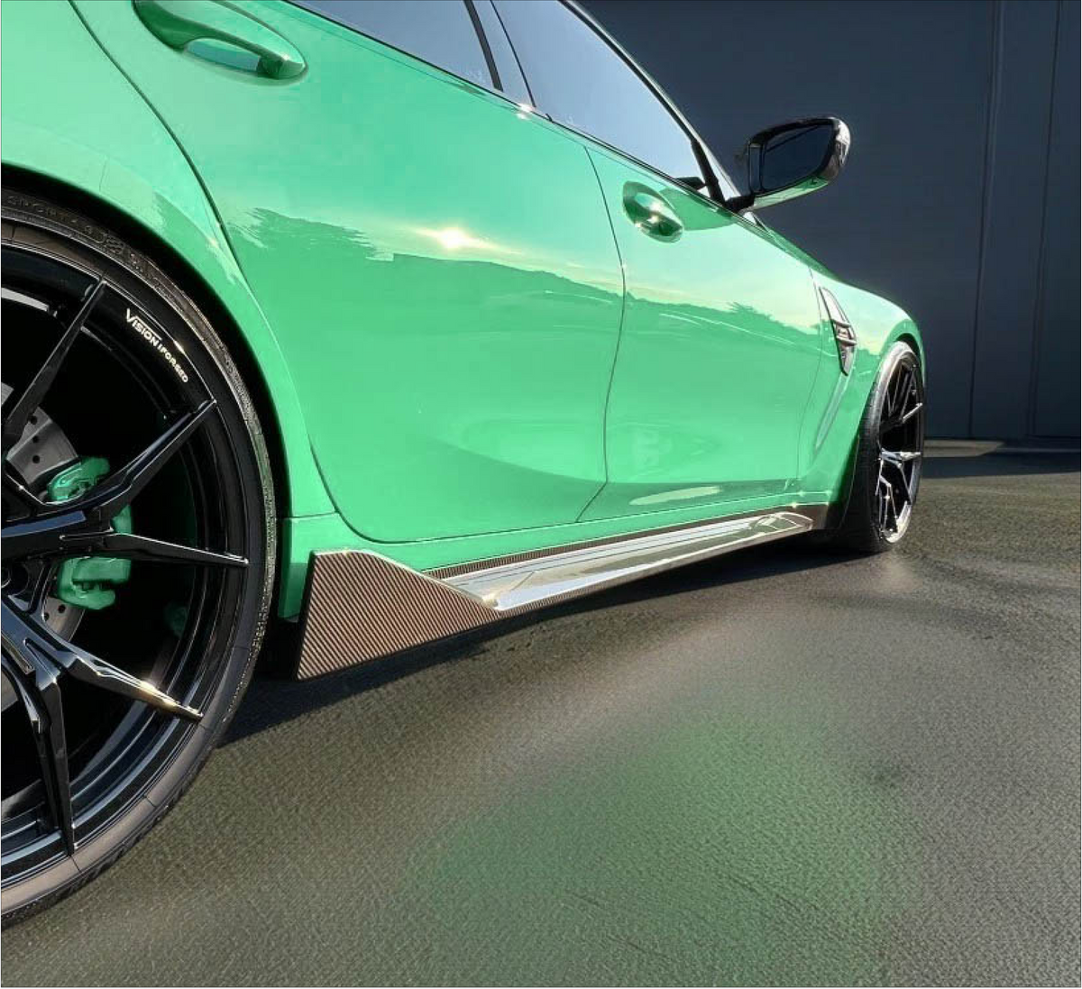 SOOQOO BMW M3 G80 / M4 G82 MP Style Carbon Fiber Side Skirts Set SOOQOO BMW M3 G80 / M4 G82 MP Style Carbon Fiber Side Skirts Set
