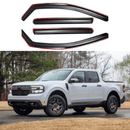 Fits Ford Maverick 2022-2025 In-Channel Wind Guards Window Visor Shade Protector-1