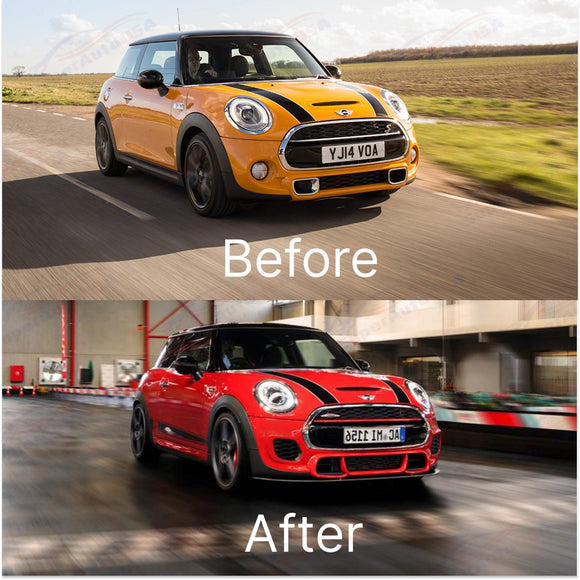 Full Body Kit Set - JCW Style Fits Mini Cooper/S F56/F57 (2014-21)