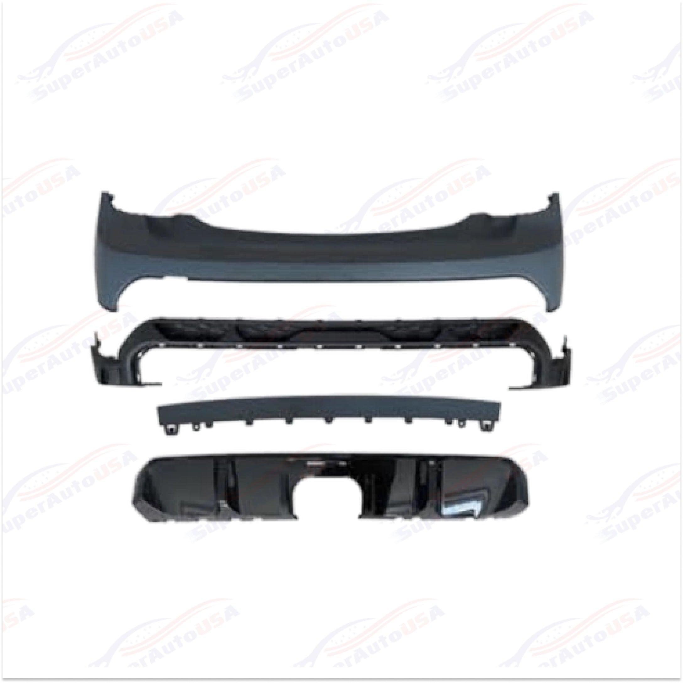 Full Body Kit Set - JCW Style Fits Mini Cooper/S F56/F57 (2014-21 ...