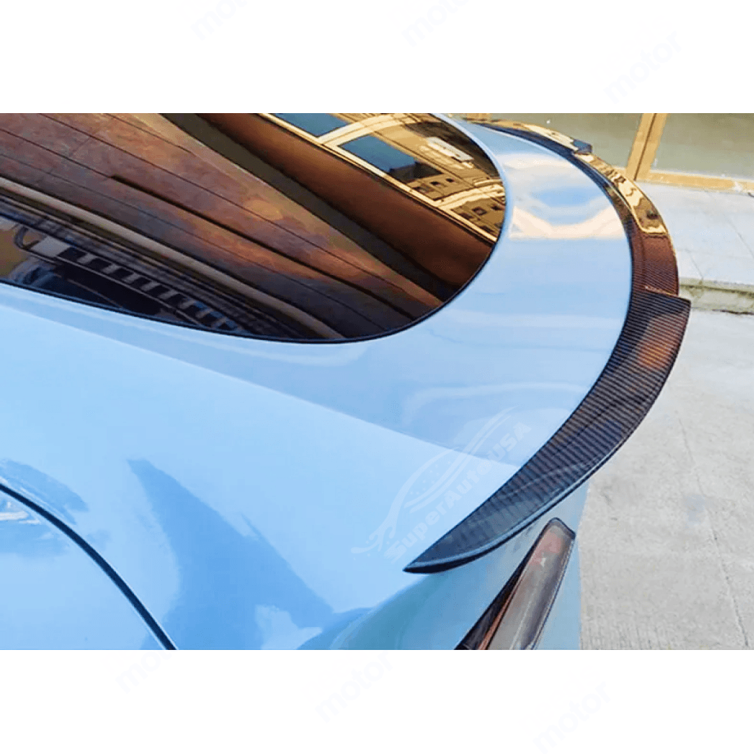 Carbon Fiber Rear Bumper Spoiler for 2021 Tesla Model Y