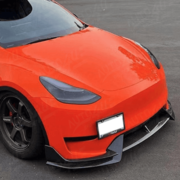 2024 tesla model y front splitter lip