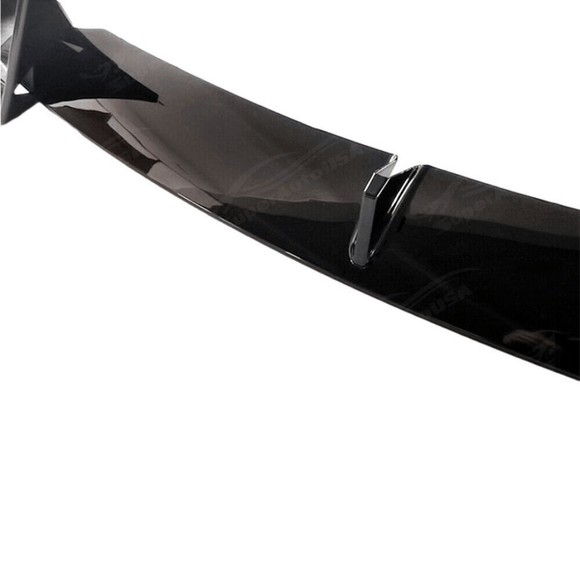 Fits Tesla Model Y 2020-2024 Carbon Fiber Print Front Lip Splitter