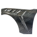 Detailed shot of the UV-resistant high-gloss clear coat on the wide body fenders