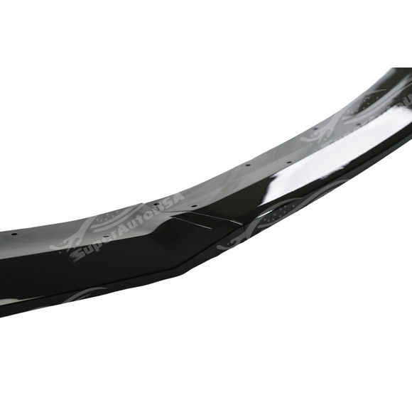 Close-up of the center section of the A type front lip splitter