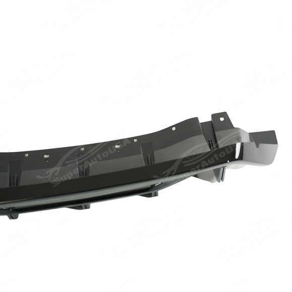 Durable gloss black ABS plastic material of the rear diffuser
