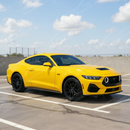 Side profile view highlighting the illumination of the LED halo rim grill