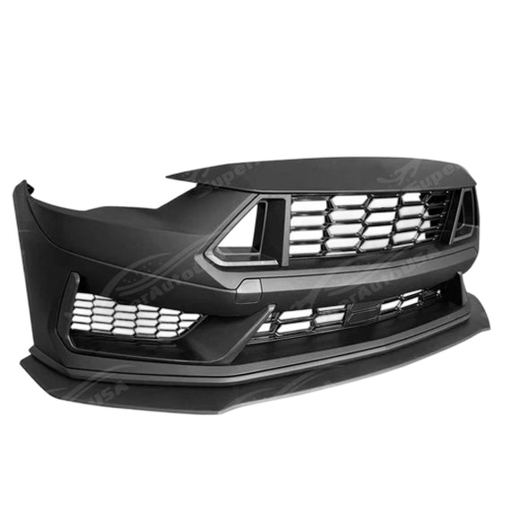 Complete Dark Horse style front bumper kit for Ford Mustang 2018-2023
