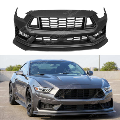 A pre-assembled Dark Horse style front bumper kit designed for easy installation