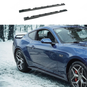 Dark Horse style body side skirt on a 2015-2022 Ford Mustang