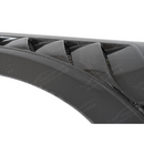 Uninstalled pair of SUPERAUTOUSA real carbon fiber GT500 style front side vented fenders