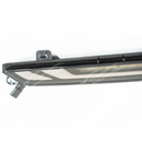 Precision flush fitment of the clear LED light on a 2025 Mustang trunk line