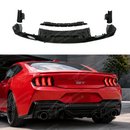 2024-2026 Mustang - Dark Horse Style Rear Bumper Diffuser Replacement & Corner Spats-2