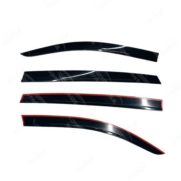 Se adapta a los modelos Acura MDX 2014-2021, viseras para ventilación de ventanas, protectores solares y deflectores de sombra 