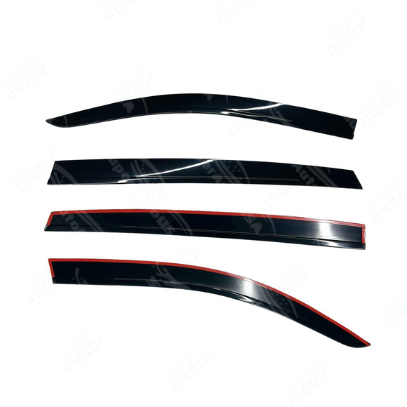 Se adapta a Lexus RX350 2016-2022, viseras para ventilación de ventanas, protectores contra la lluvia, el sol y el viento, deflectores de sombra 