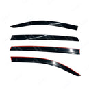 Fit 2019-2024 Acura RDX Window Vent Visors Rain Sun Wind Guards Shade Deflectors-16