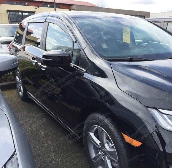 Para Lexus RX350 JDM Style 2023-2025, protectores contra la lluvia y el viento, viseras para ventilación de ventanas 